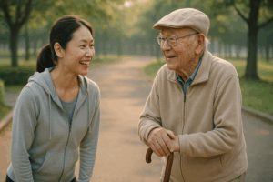 2025年11月19日(水)　ウォーキングでの出会い