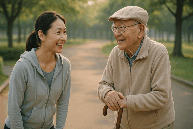 2025年11月19日(水)　ウォーキングでの出会い