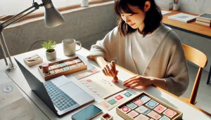 2025年4月20日(日) 彩りを加える切手