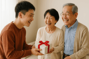 2025年5月12日(月)　両親へのプレゼント